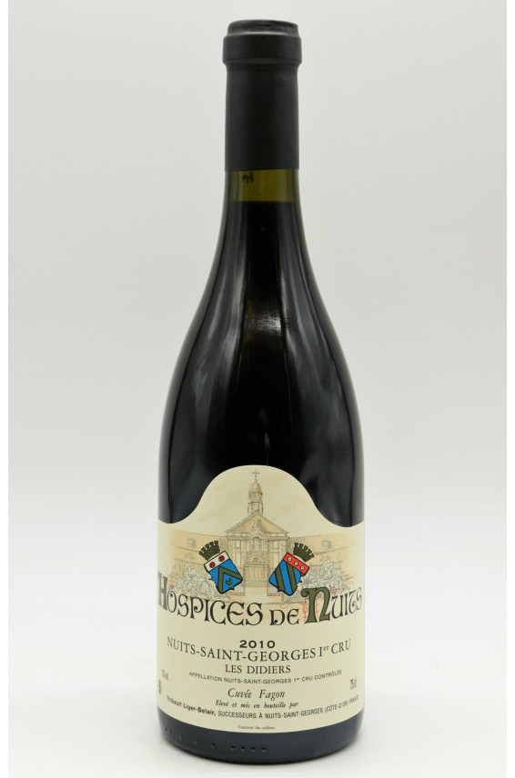 Aegerter Nuits-Saint-Georges 1er Cru 'Les Didiers' Cuvée Fagon Hospices de Nuits 1995